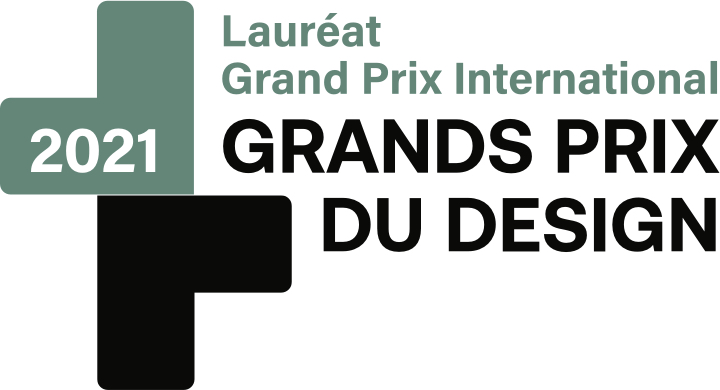 Logo - Lauréat Grand Prix International, Grands Prix du Design