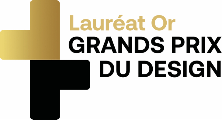 Logo - Lauréat Or, Grands Prix du Design