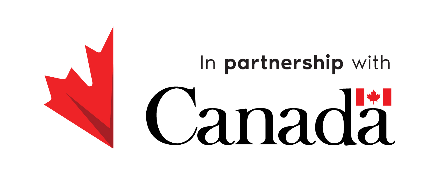 Logo of Partnership with the government of Canada