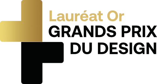 Logo of the Grands Prix du Design - Gold Winner