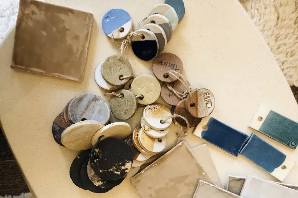 Photo of ceramics samples