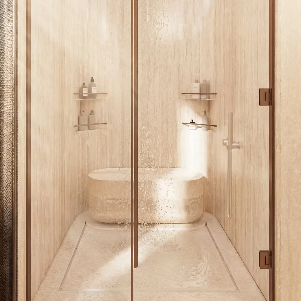 Photo de la douche - cabine des maîtres