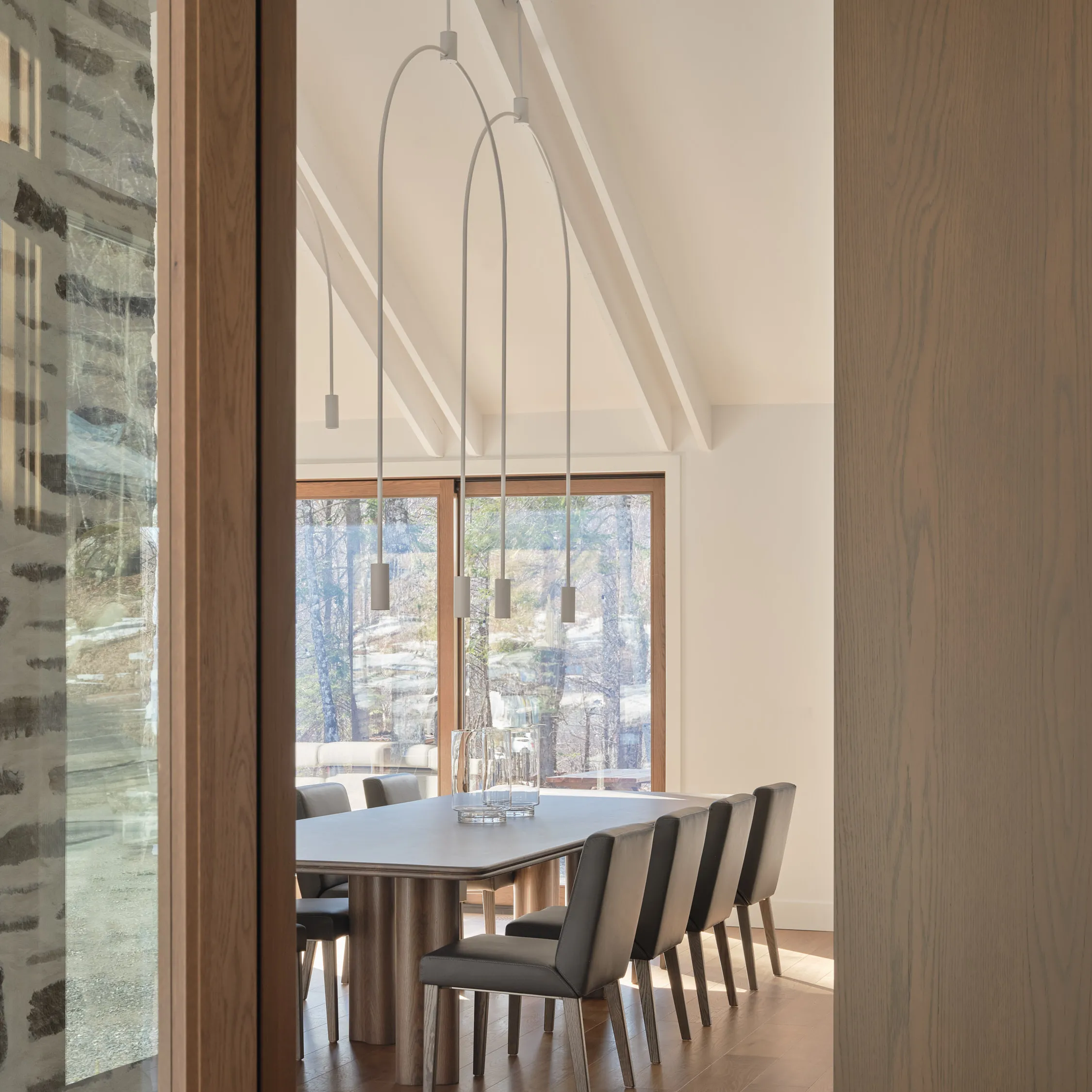 Vue de la salle à manger