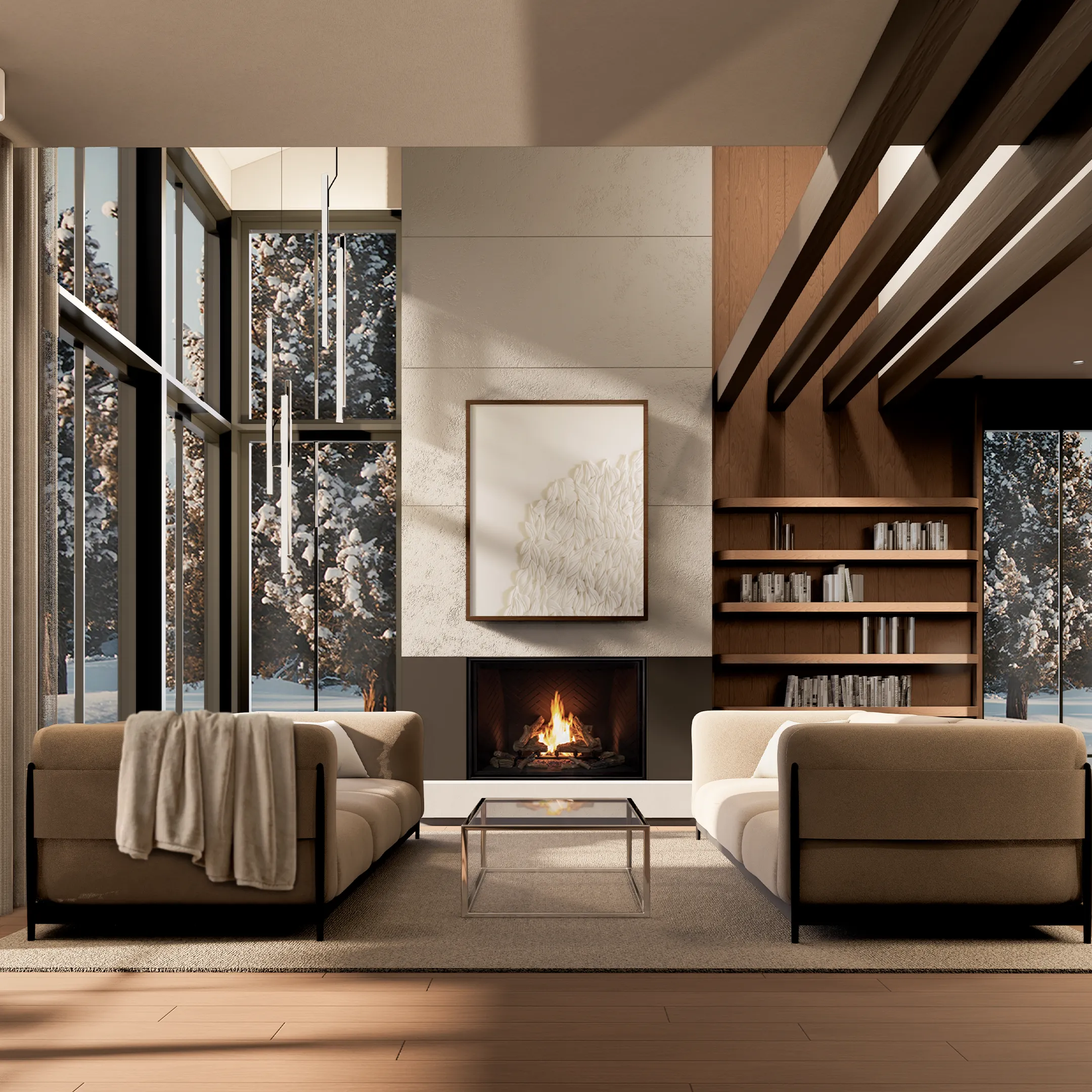 View of the living area